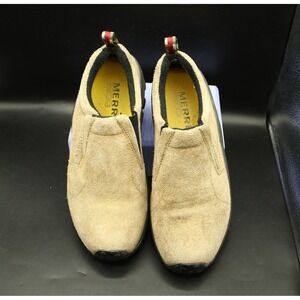 Merrell Jungle Moc Classic Taupe Suede Slip On Shoes Men's Size 8